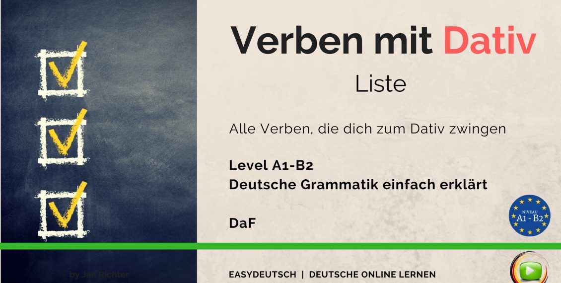 Verben mit Dativ Verben mit Dativ