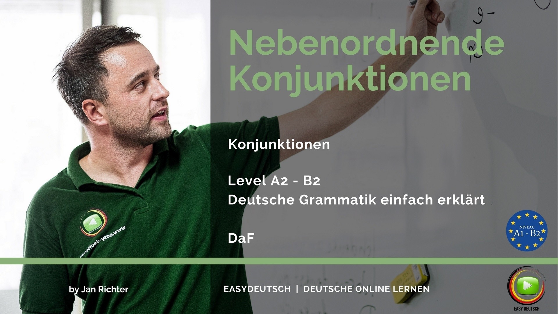Nebenordnende Konjunktionen | denn, aber, sondern, oder,