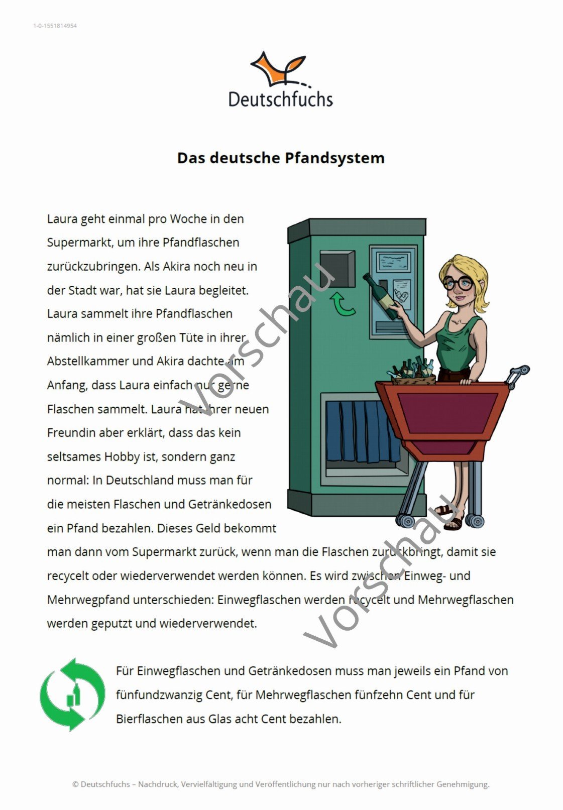 Deutschfuchs - Online Lehrbuch Beispiel 5