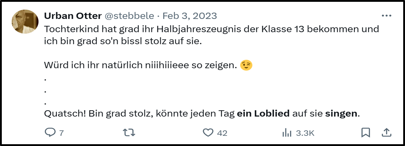 Motivation und Lob