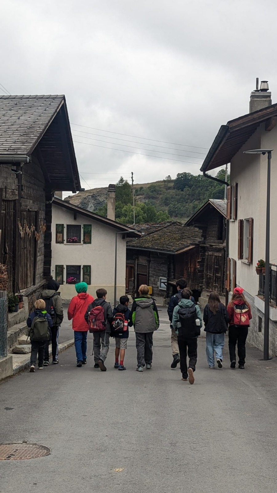 Jugendliche beim Sprachcamp