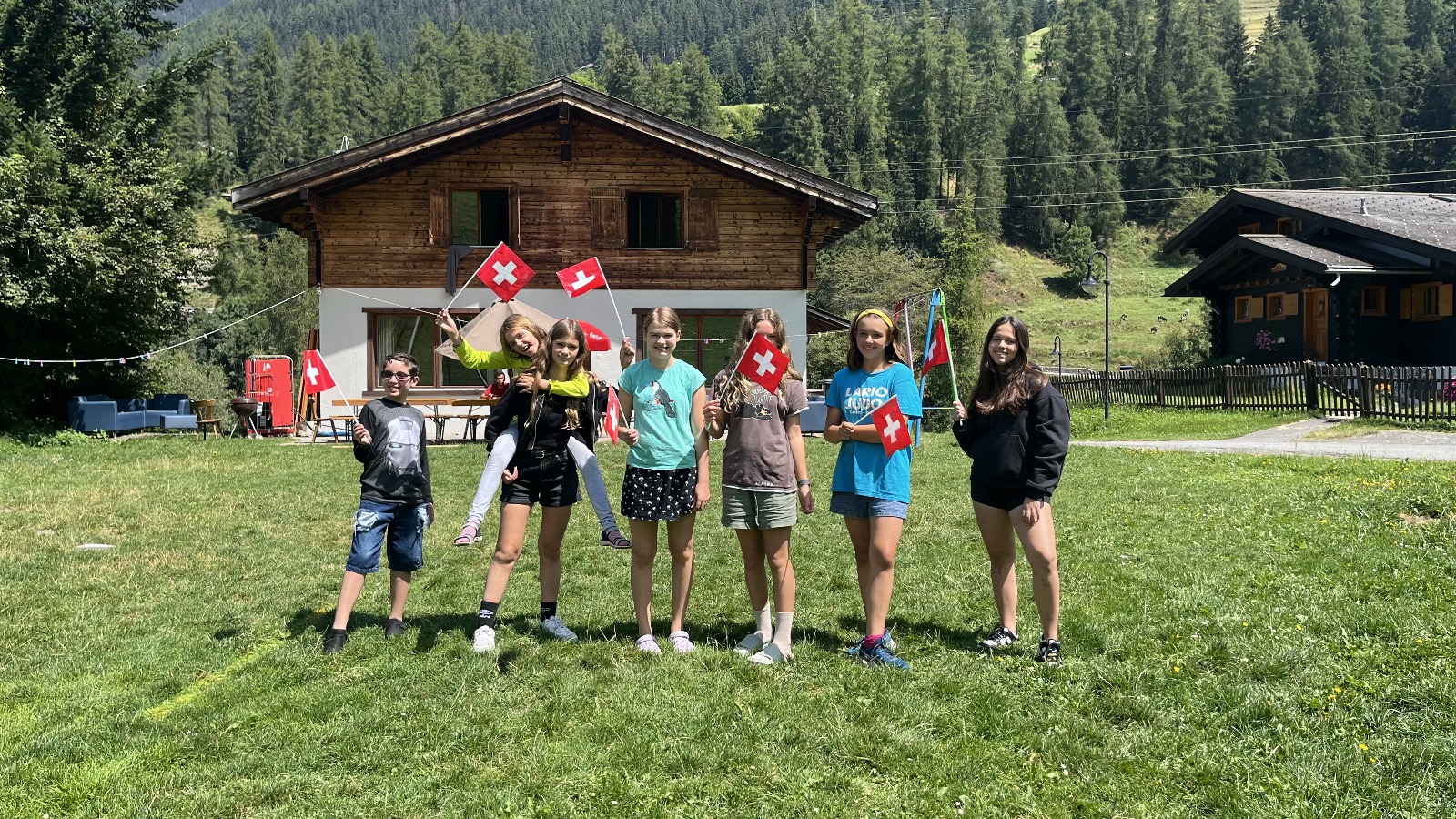 Outdoor-Aktivitäten im Camp