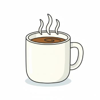 einen Kaffee